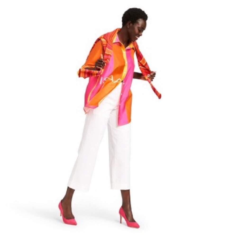 Isaac Mizrahi for Target Silk Blouse NWT